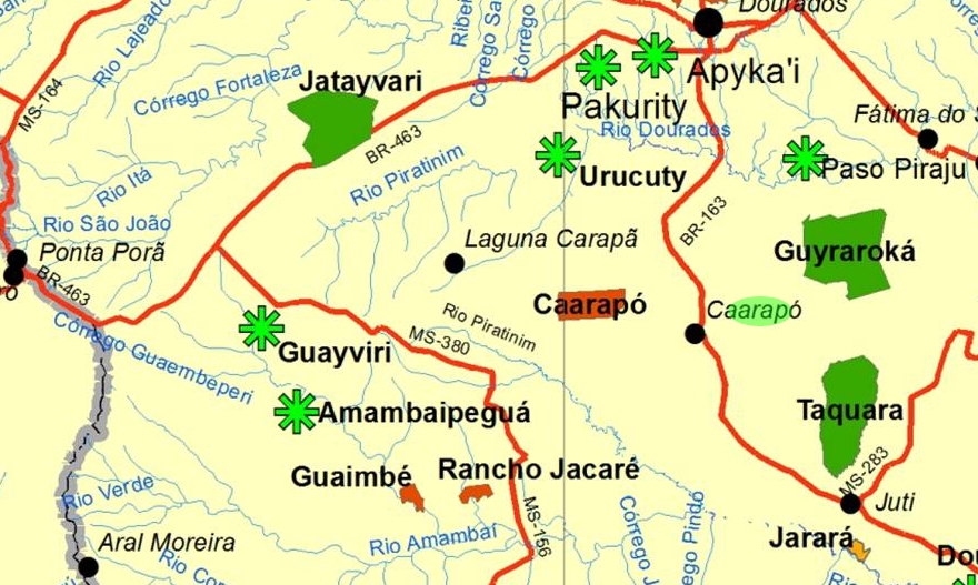 Guarani-Kaiowá: memórias de Caarapó e a luta contra o desterro.
