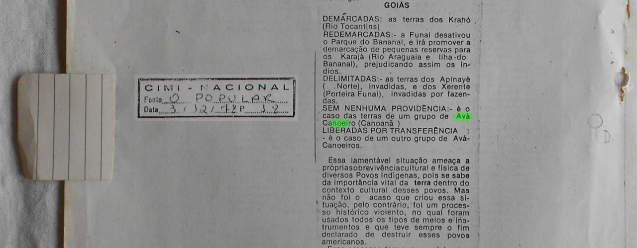 AváCanoeiro Armazém Memória